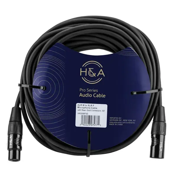 Микрофонный кабель H&A Elite Pro 15 м