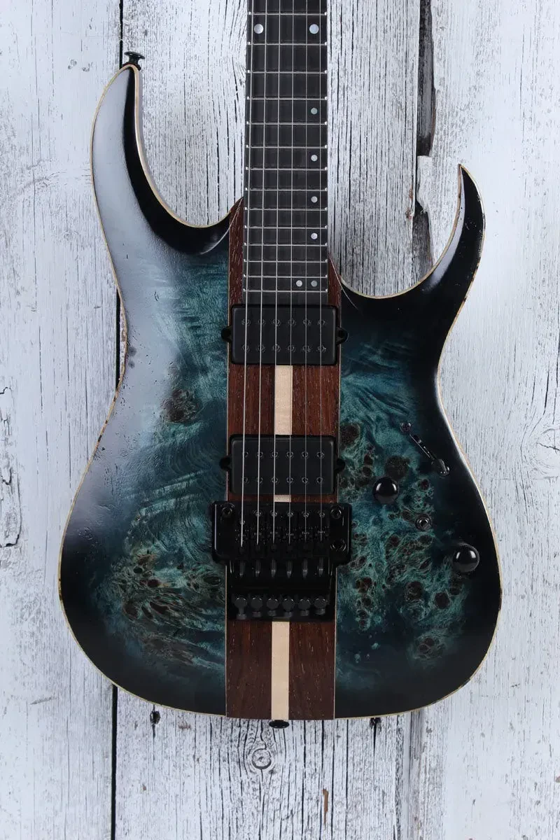 Ibanez RGA20P1PB Electric Guitar Guitar Cosmic Blue Burst Low Gloss with Gig Bag