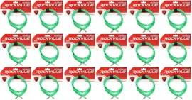 Коммутационный кабель Rockville RCTR103G Green 0.9 м (18 штук)