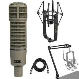Electro-Voice RE20 Variable-D Dynamic Cardioid Microphone with Shockmount, Broad