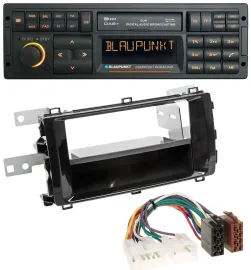 Blaupunkt USB DAB SD MP3 Bluetooth Autoradio für Toyota Auris (ab 2013) schwarz