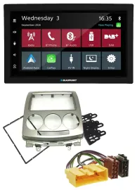 Blaupunkt DAB Bluetooth USB MP3 2DIN Autoradio für Mazda 5 (CR, 2005-2010)