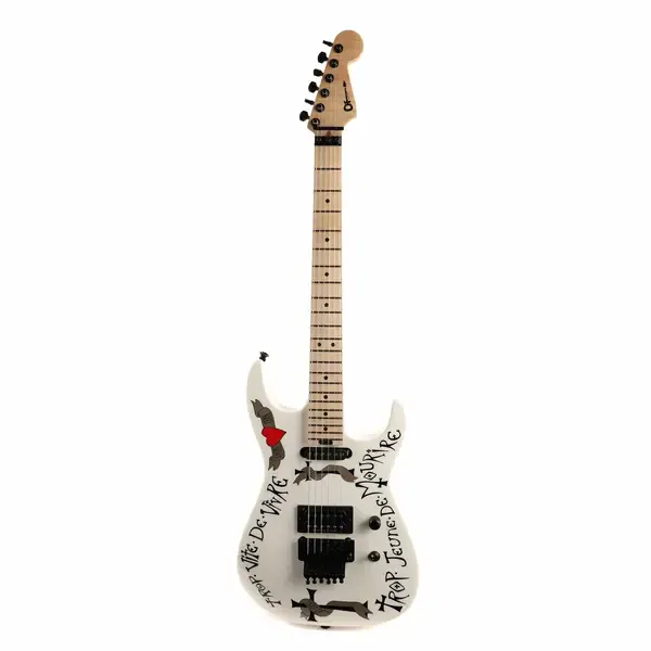 Электрогитара Charvel Warren DeMartini USA Signature Frenchie White