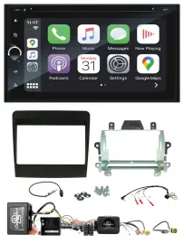 Blaupunkt DAB USB Bluetooth Lenkrad 2DIN TMC Navigation für Porsche 911 11-17 MO