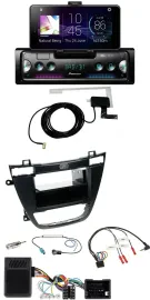 Автомагнитола Pioneer DAB, Bluetooth, USB для Opel Insignia (с 2008), черная