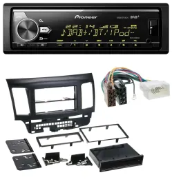 Pioneer Bluetooth USB DAB MP3 Autoradio für Mitsubishi Evo Lancer (ab 2008)