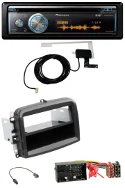 Автомагнитола для Fiat 500L (с 2012) Pioneer Bluetooth, DAB, MP3, USB, CD