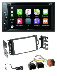 Pioneer MP3 USB DVD Bluetooth DAB 2DIN Autoradio für Chevrolet Corvette Uplander