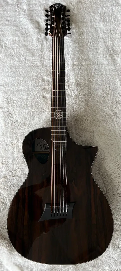 Michael Kelly Randy Jackson of Zebra Forte Ziricote 12 String Acoustic Electric