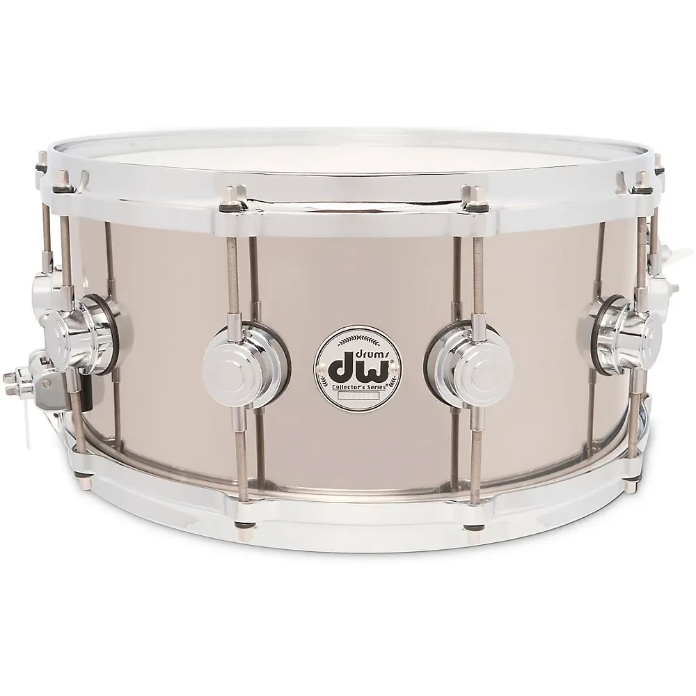 Малый барабан DW Collectors, нержавеющая сталь, литые обручи, 14" x 6.5"