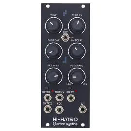 Модульный студийный синтезатор Erica Synths Hi Hats D Version with Pins Module