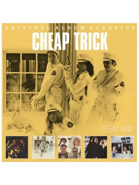 CD-диск CD-диск CHEAP TRICK Original Album Classics (At Budokan Live / Dream Police / One On One / Lap Of Luxury / Busted) (5CD)