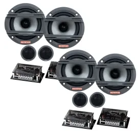 (2-Pairs) Memphis VIV35CV2200W RMS 3.5" Component Car Speakers