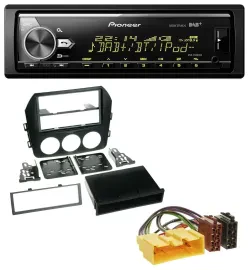 Pioneer Bluetooth USB DAB MP3 Autoradio für Mazda MX-5 (ab 2008)