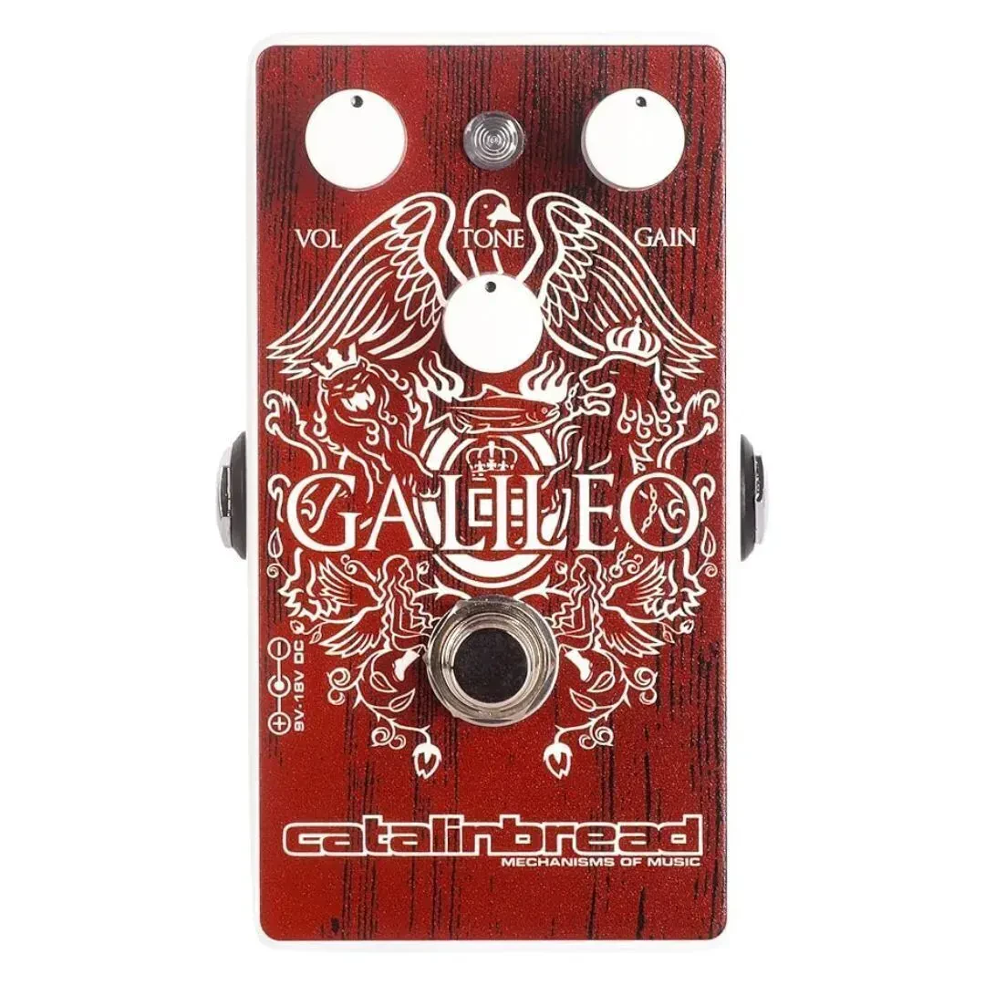 Педаль эффектов для электрогитары Catalinbread Galileo Treble Boost Foundation Overdrive