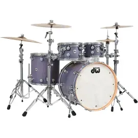 Ударная установка акустическая DW Collector's Series SonicPly (набор, 4 шт.) 22x18, 10x7, 12x8, 16x16, цвет Satin Slate