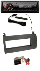 Pioneer MP3 DAB 1DIN AUX USB Autoradio für Rover 75 (2002-2005)