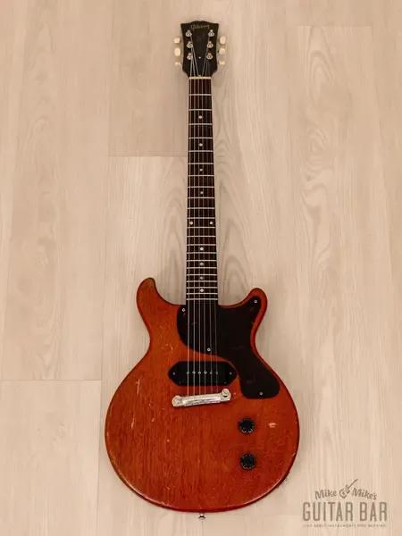 Электрогитара Gibson Les Paul Junior Double Cut Cherry USA 1960 w/ Case