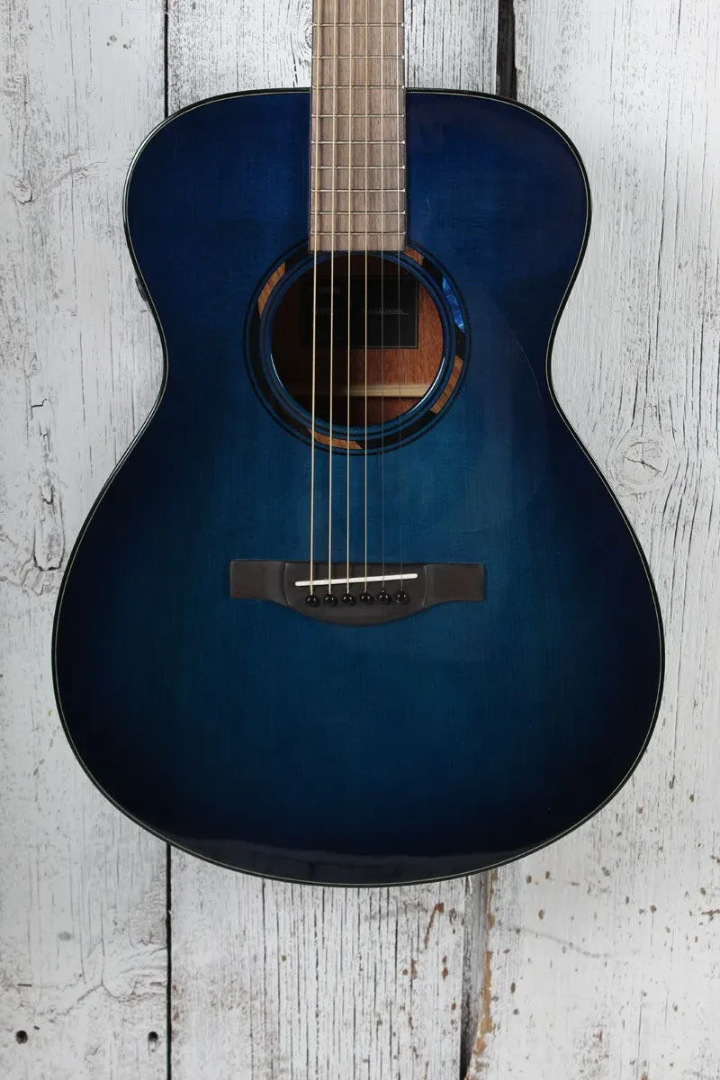 Yamaha TransAcoustic Concert Acoustic Electric Guitar Ultra Marine with Gig Bag