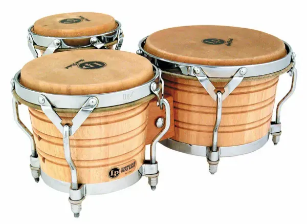 LP Latin Percussion Generation III Triple Wood Bongos Set