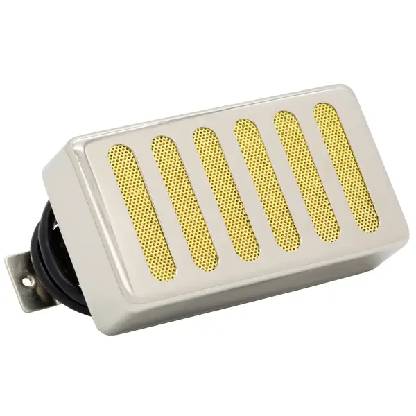 Звукосниматель для электрогитары Seymour Duncan SH-1n '59 Model 1C Neck Raw Nickel Gold Mesh