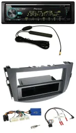 Автомагнитола для Toyota RAV4 2011–2013 Pioneer CD/MP3 DAB USB, совместима с кнопками на руле