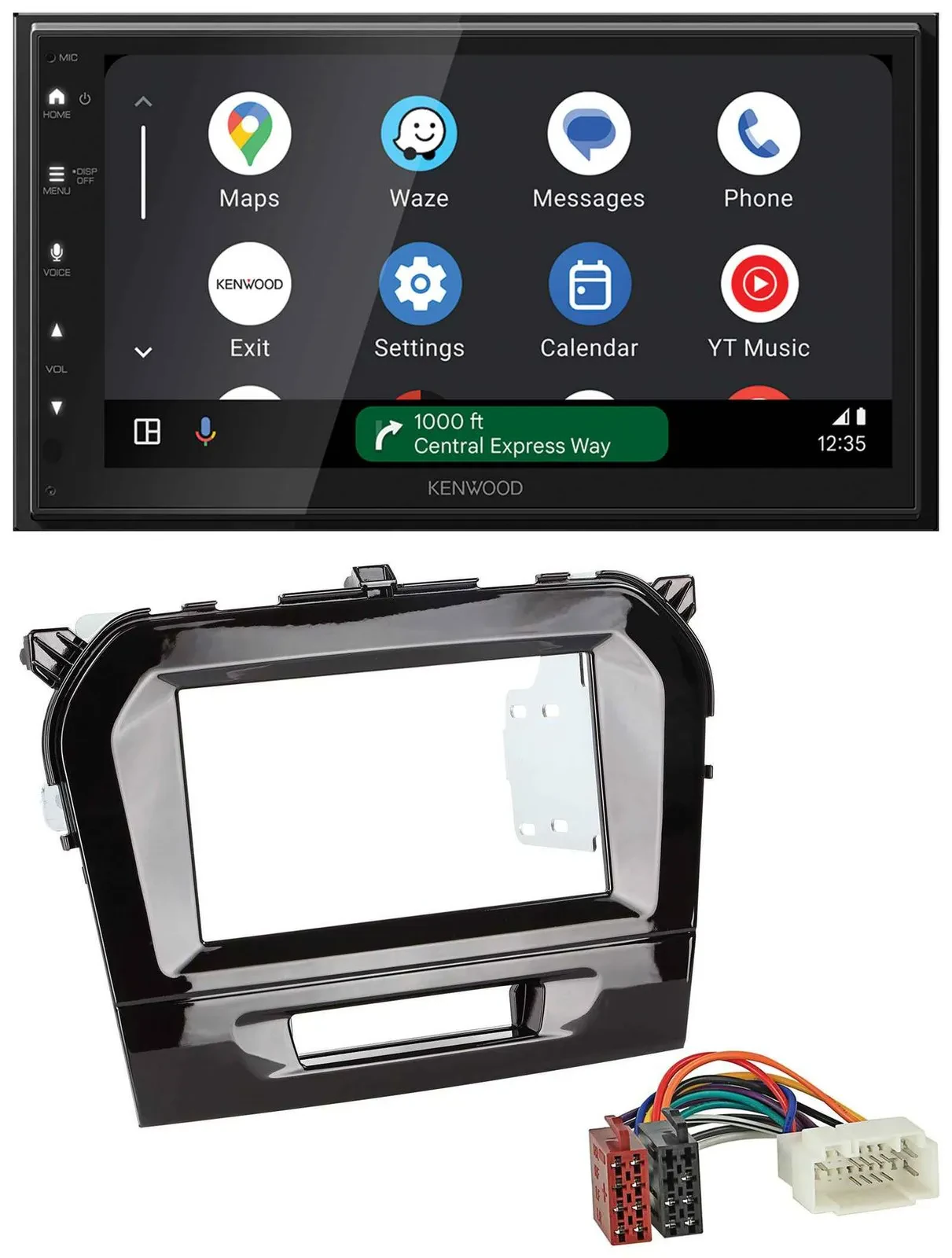 Kenwood DAB Bluetooth USB MP3 2DIN Autoradio für Suzuki Vitara (ab 2015)