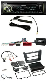 Автомагнитола для Mazda 3 2009–2013 Pioneer DAB, USB, CD, поддержка кнопок на руле, CAN-Bus