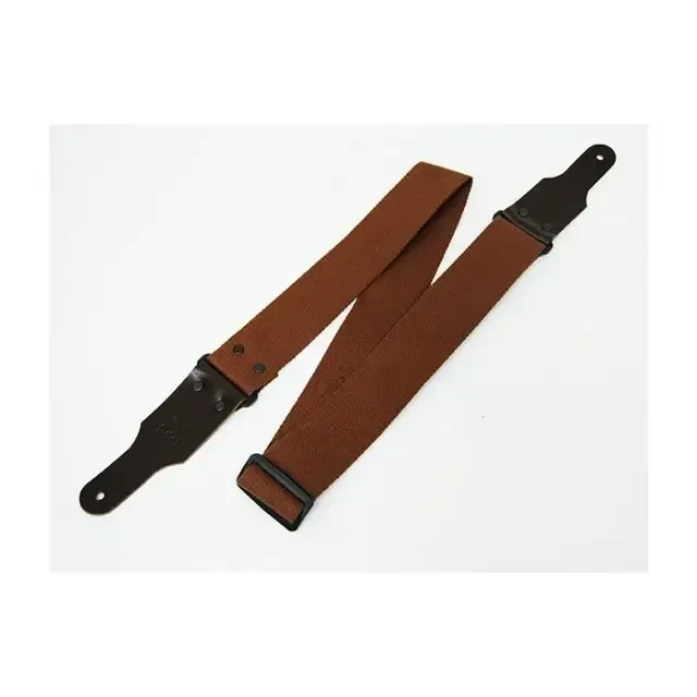 Ремень для гитары Fidel FL0034C Cotton хлопок, цвет корица