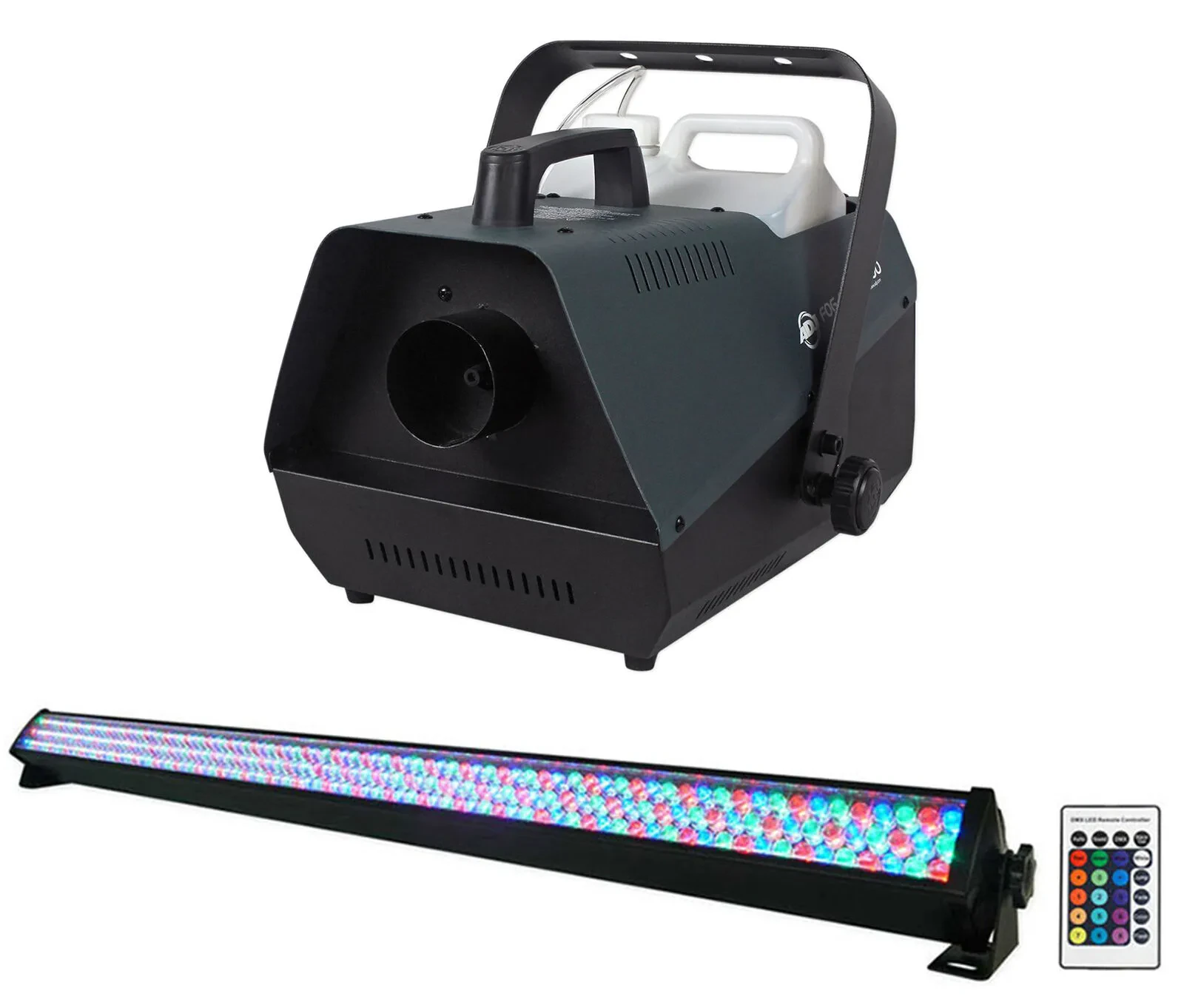 Комплект светового оборудования American DJ FOG FURY 3000+ROCKSTRIP 252