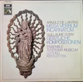 Б/У виниловая пластинка Arnold de Lantins – Missa Verbum Incarnatum – Geistliche Kompositionen