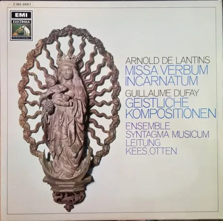 Б/У виниловая пластинка Arnold de Lantins – Missa Verbum Incarnatum – Geistliche Kompositionen