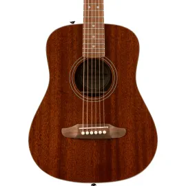 Fender California Standard Redondo Mini Dreadnought Acoustic Guitar, Natural