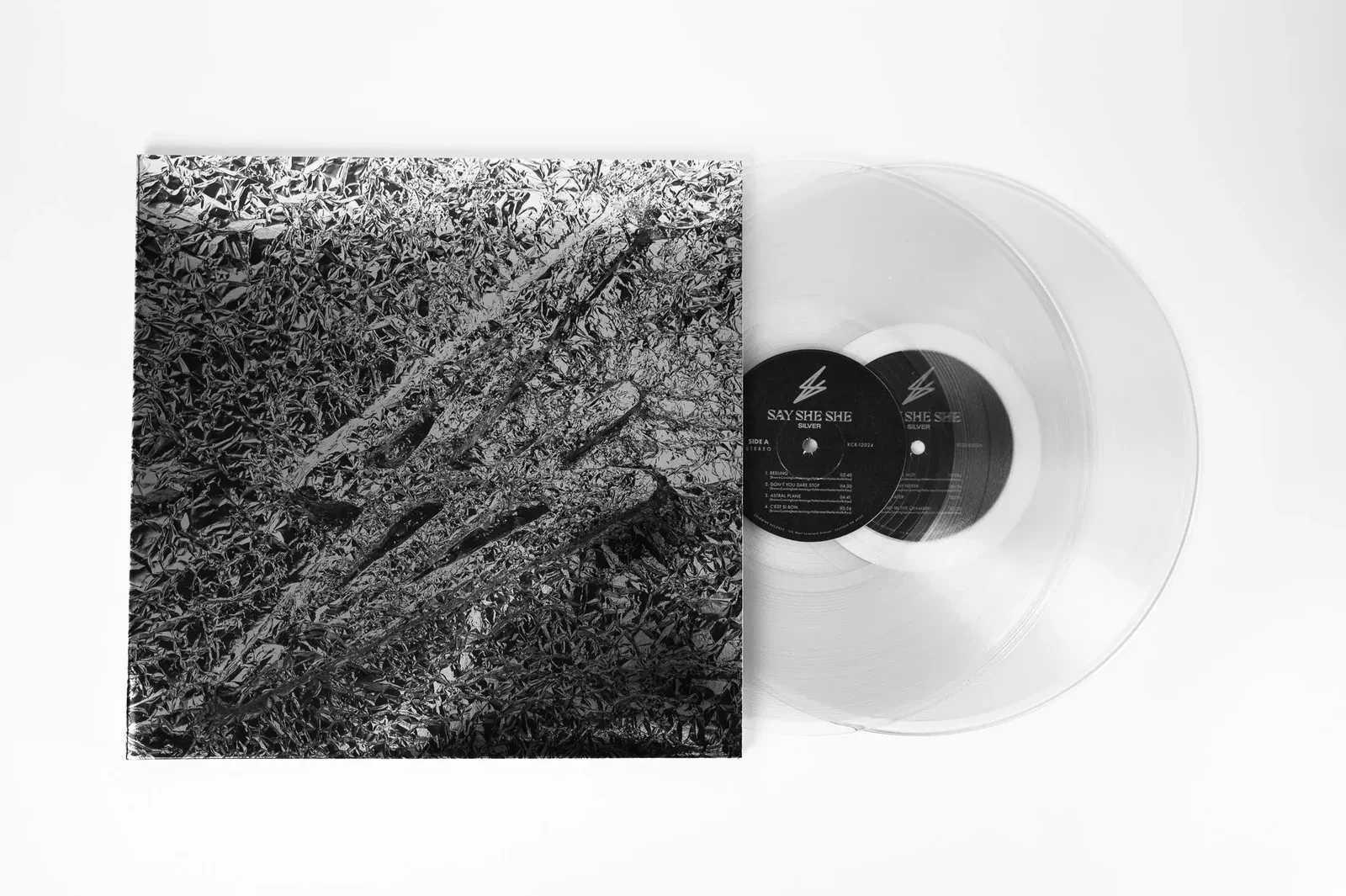 Say She She - Silver [Transparent Clear Vinyl] NEW Sealed LP Album
