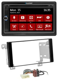 Автомагнитола для Subaru Forester/Impreza Blaupunkt 2 DIN, Bluetooth, DAB, USB, DVD, MP3