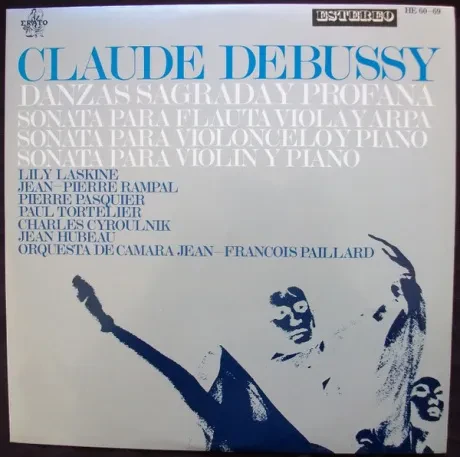 CLAUDE DEBUSSY - Danzas Sagrada Y Profana / 3 Sonatas (LP , Used)