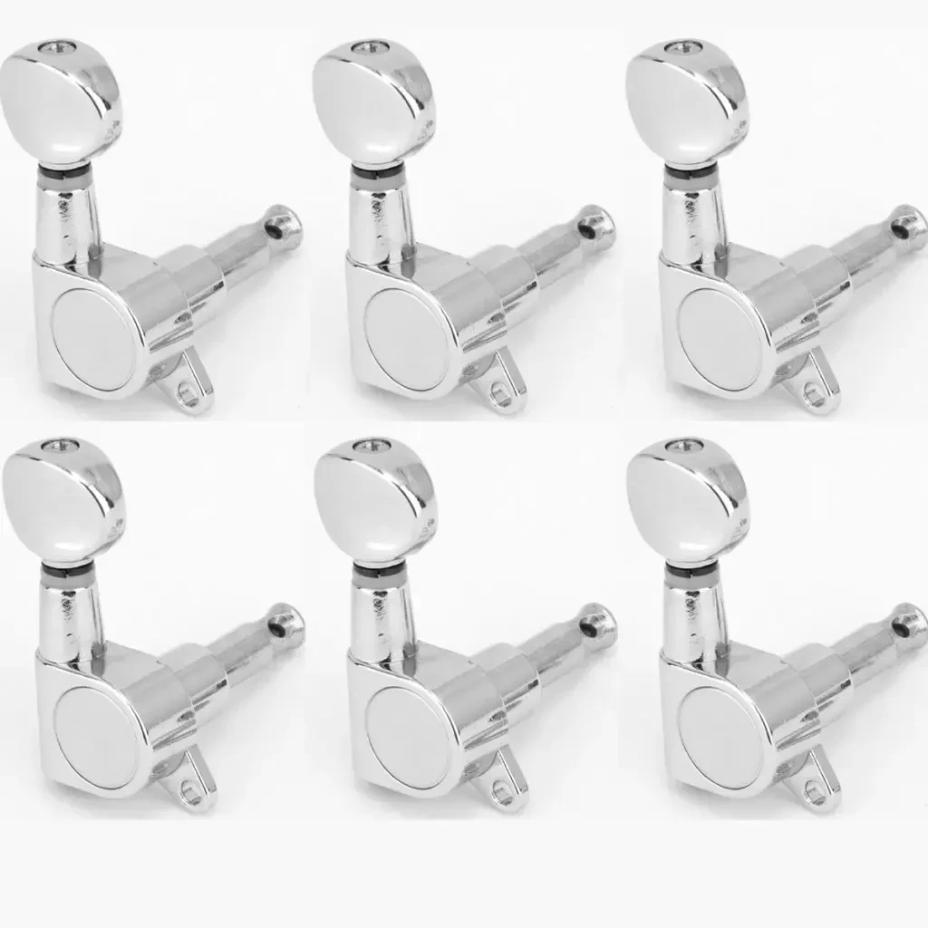 Колки гитарные Musiclily MX0693-6 хром