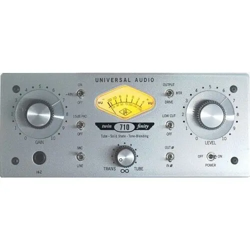 Микрофонный предусилитель Universal Audio 710 Twin Finity