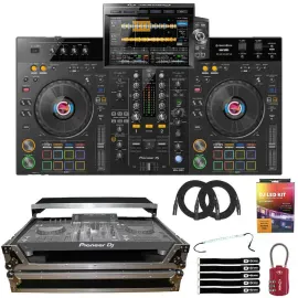 DJ-контроллер с джогом Pioneer DJ XDJ-RX3 Black с аксессуарами