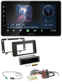 Kenwood MP3 Bluetooth USB DAB Autoradio für Dacia Duster (ab 2021)