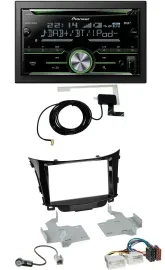 Pioneer CD USB MP3 Bluetooth 2DIN DAB Autoradio für Hyundai i30 (ab 12)
