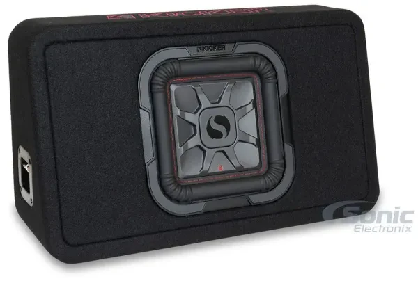 Kicker TL7T82 L7T Series 350W 8” Solo-Baric Subwoofer Truck Enclosure Box