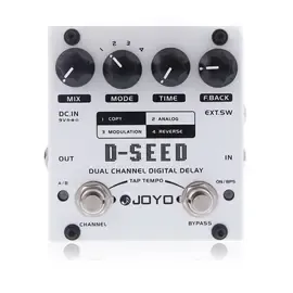 Педаль эффектов для электрогитары Joyo D-Seed Dual Channel Digital Delay