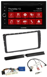 Автомагнитола для Toyota Hilux Blaupunkt 2 DIN, DVD, Bluetooth, USB, DAB