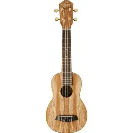 Oscar Schmidt Model OU18-R - Spalted Maple Soprano Size Ukulele - NEW