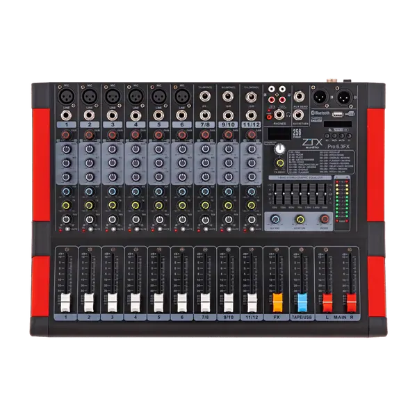 Аналоговый микшер ZTX audio Pro 6.3Fx