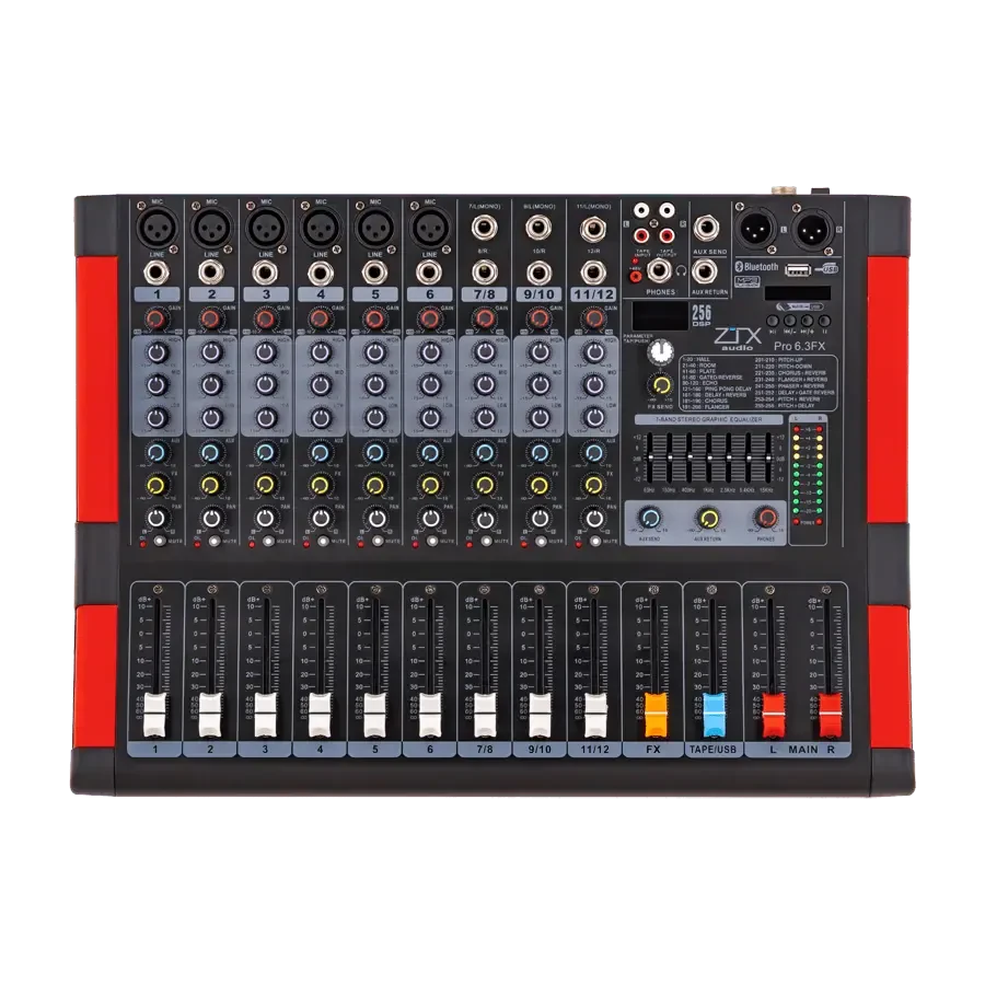 Аналоговый микшер ZTX audio Pro 6.3Fx