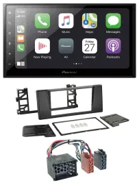 Pioneer MP3 Bluetooth DAB 2DIN USB Autoradio für BMW 5er (E39) X5 Rundpin