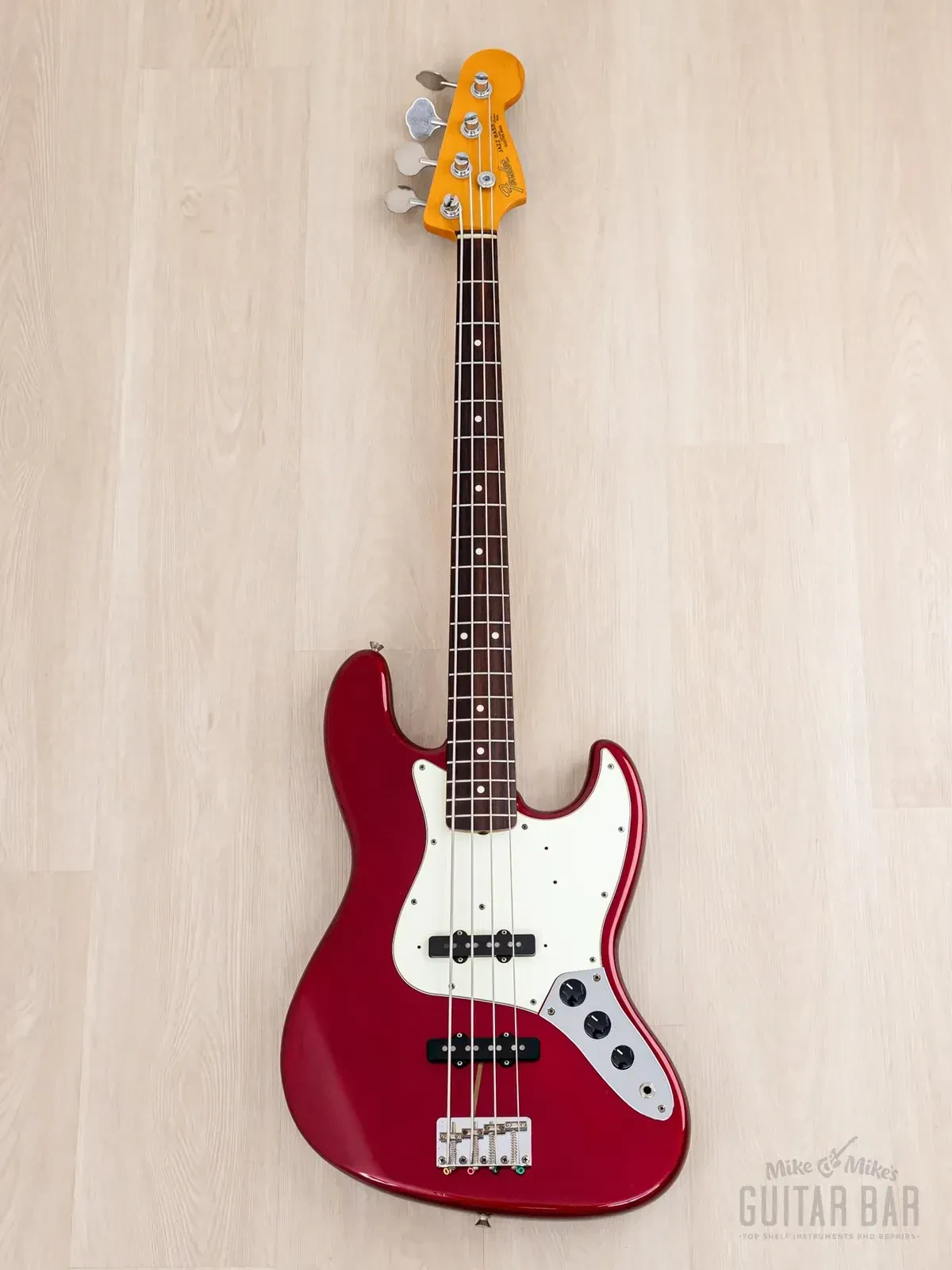 Бас-гитара Fender Jazz Bass 1962 Vintage Reissue JB62-US JJ Old Candy Apple Red w/gigbag Japan 2008