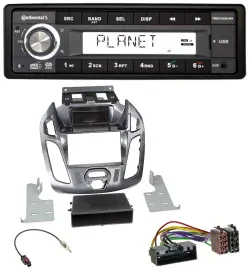 Continental USB 1DIN AUX DAB MP3 Autoradio für Ford Connect Transit 12-18 ohne D